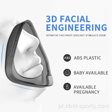 Purificador de ar de design de máscara facial vestível PM2.5